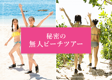 秘密の無人ビーチツアー